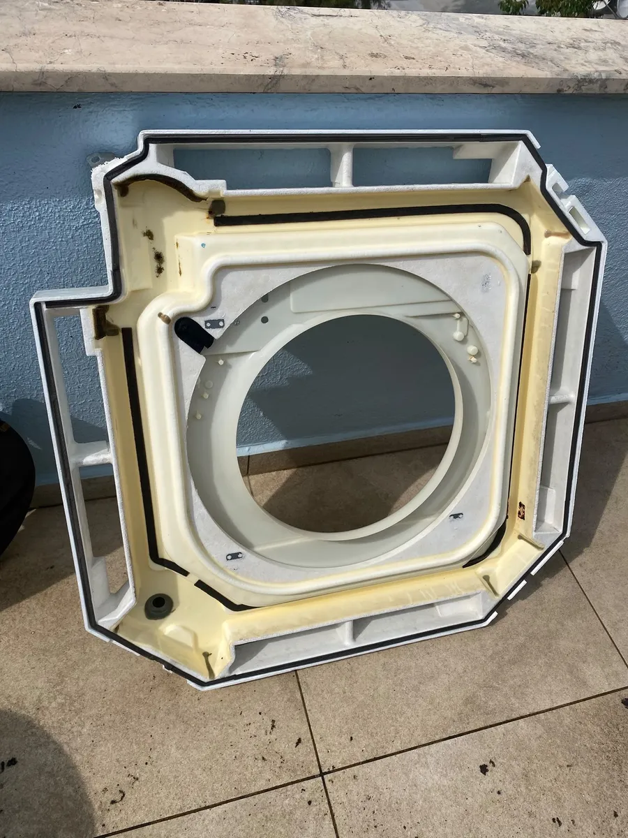 Removed cassette unit component after cleaning